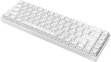Ігрова магнітна клавіатура Ajazz AK680 V2 Ice Island Magnetic Switch (AK680-V2-I-S-W)