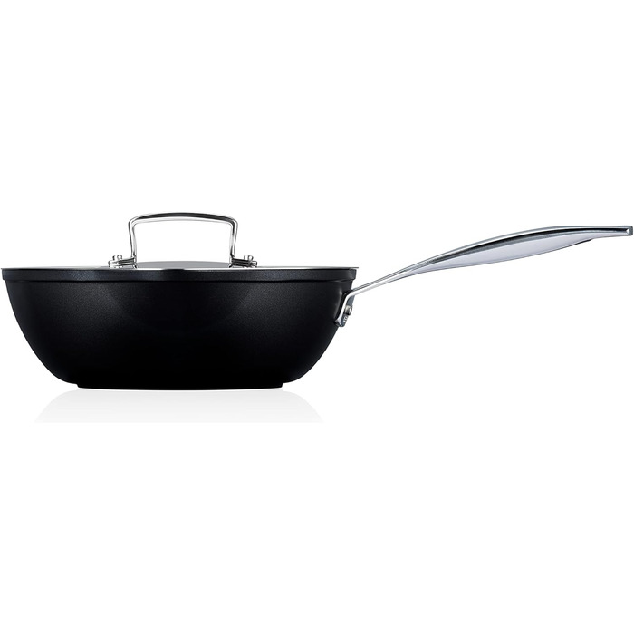 Сковорода Le Creuset Chef з антипригарним покриттям, 24 см, срібна
