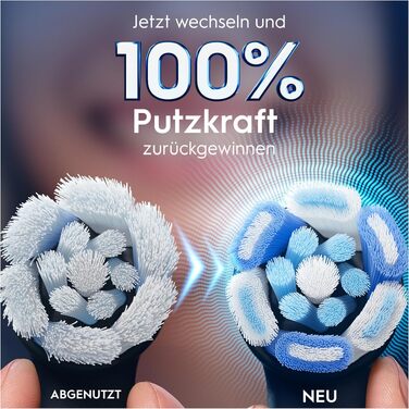 Смінні насадки для електричної зубної щітки Oral-B iO Ultimative Reinigung, чорні, 10 шт.