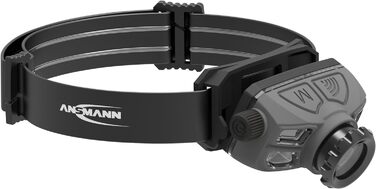 Професійний налобний ліхтар Ansmann HD450FRS LED 450 люмен для бігу, риболовлі, полювання, майстерні, фокусування