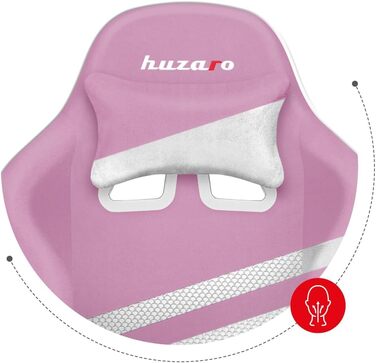 Ігрове крісло Huzaro Force 4.4 сіре, ергономічне, з сіткою, підголівником і поперековою подушкою, до 130 кг, регульована висота, тканина