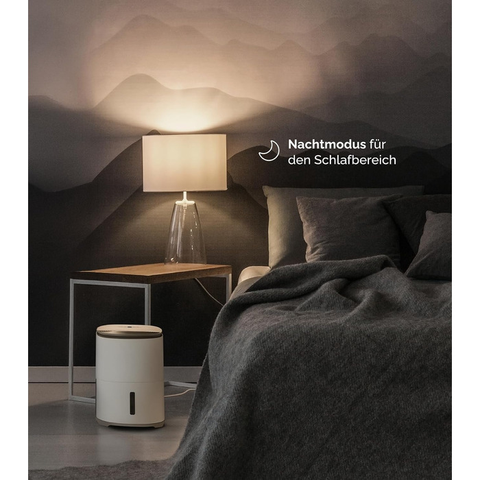 Meaco MeacoDry Arete® Two 25L: Повітряний осушувач та очищувач з HEPA-фільтром H13, Wi-Fi, інтелектуальні режими (Pebble Grey)