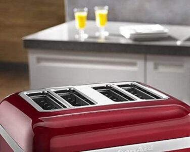 Тостер KitchenAid Artisan 5KMT2204, колір Pebble Palm (30), Liebesapfel Rot - 2 відділення