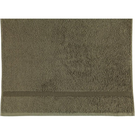 Махровий рушник Rhomtuft Princess Taupe 70x130 см для душу