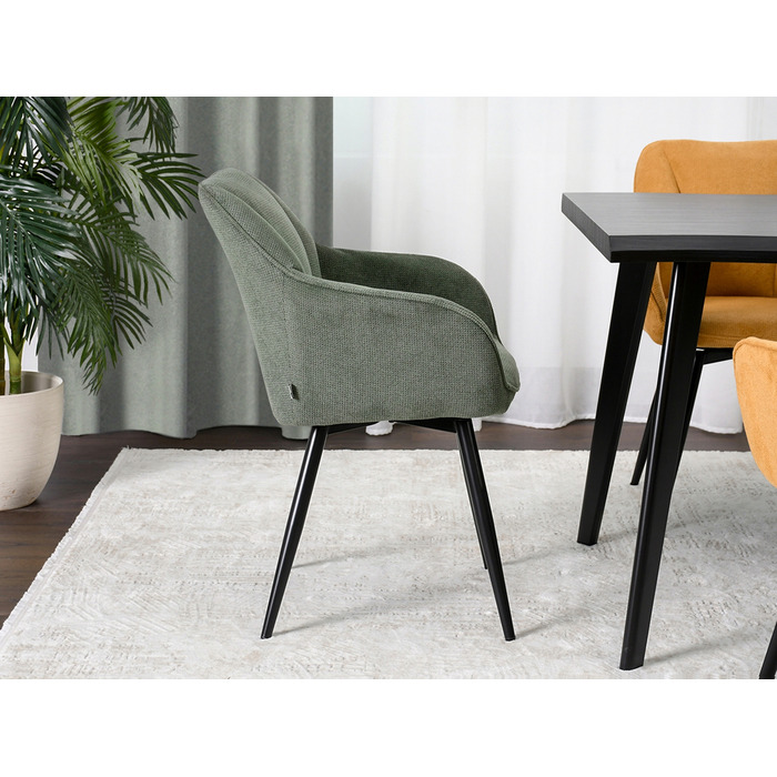 Стілець Mebel-Partner, оббивка: тканина, колір: зелений