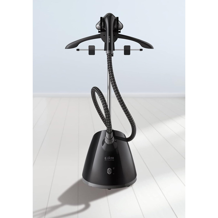 Вертикальний відпарювач Calor Pro Style One, 1800 Вт, 1,5 л, швидкий старт 45 сек, точна парова насадка, чорний/сріблястий, IT2461C0
