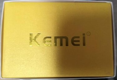 Kemei 2299 професійна машинка для стрижки волосся та бороди, електричний тример з Т-подібним лезом, бездротовий, для чоловіків, чорний