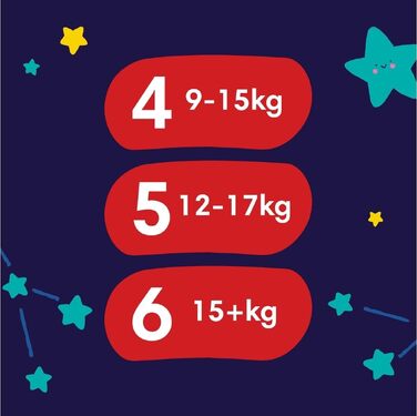 Підгузки-трусики Pampers Baby Dry Night Pants, розмір 5 (12-17 кг), 35 шт