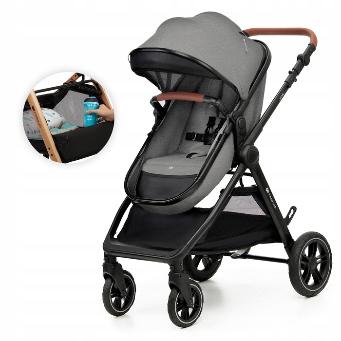 Багатофункціональний дитячий візок Kinderkraft ESME 3в1 з автокріслом MINK PRO