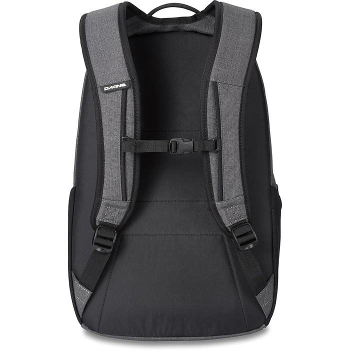 Рюкзак Dakine Campus 25L унісекс для школи, ноутбука та подорожей, водовідштовхуючий, поліестер, колір Carbon II