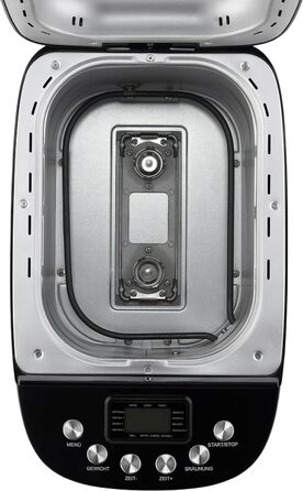 Хлібопічка Unold 68525 BACKMEISTER Big Black, чорна, до 1.5 кг, 15 програм, для безглютенового хліба, таймер, підтримка тепла, LCD дисплей