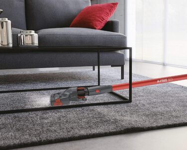 Пилосос акумуляторний Hoover з насадкою для шерсті тварин, до 25 хв роботи, без мішка, вертикальний, LED-підсвітка [HF322AFP]