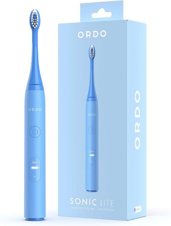 Електрична зубна щітка Ordo Sonic Lite, 35 000 імпульсів/хв, для дорослих, 5+ тижнів роботи, USB-C, блакитна
