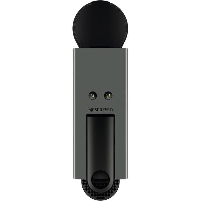 Кавомашина Nespresso Essenza Mini Krups сіра: капсульна, 19 бар, 0.6 л, енергозберігаюча, 1260 Вт