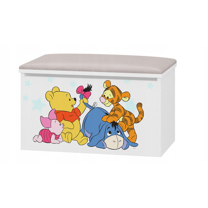 Скриня для іграшок Baby Boo, 70 x 40 см, біла