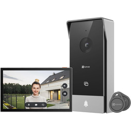 EZVIZ HP5 Wi-Fi відеодомофон з камерою, водостійкий дзвінок, двосторонній аудіозв'язок, 7