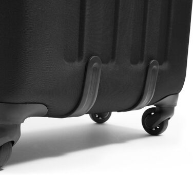 Валіза Eastpak TRANZSHELL M, 67x42x24 см, 56 л, чорна, дорожня валіза на колесах