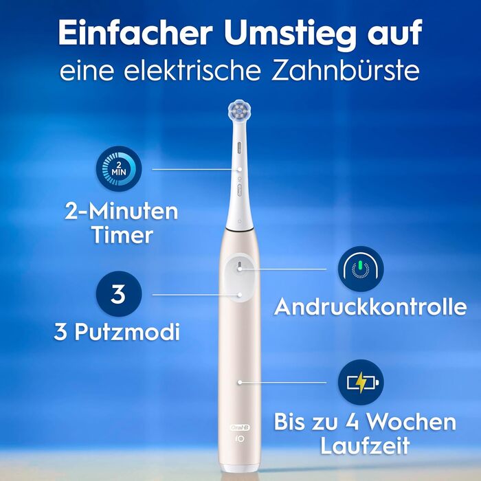 Електрична зубна щітка Oral-B iO Series 2, рожева (Calm Pink), 1 шт.