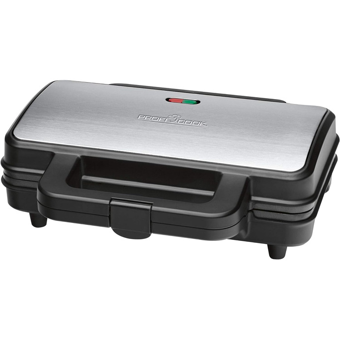 Електричний сендвічмейкер ProfiCook PC-ST 1092 для американських сендвічів XXL, антипригарне покриття, 900 Вт
