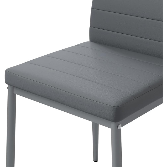 Стілець для їдальні Vicco Grand сірий, комплект 4 шт., 42,5x48 см