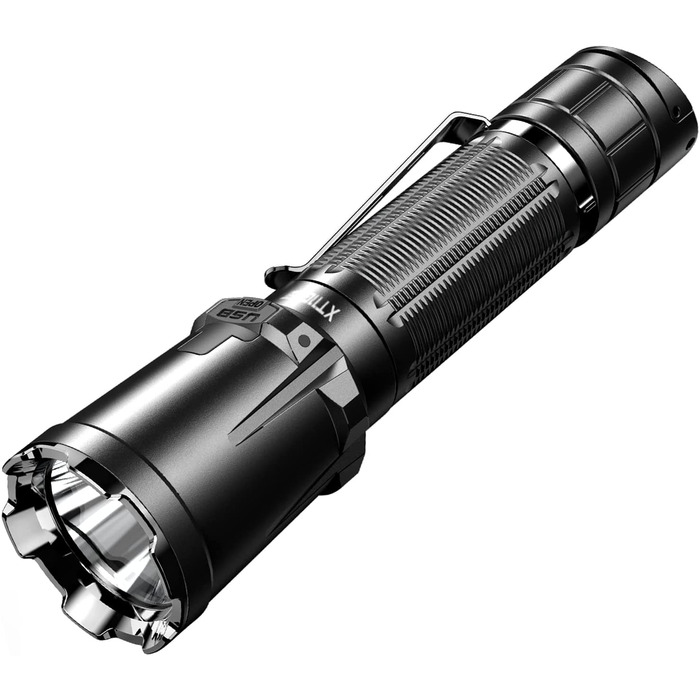 Тактичний ліхтар Klarus XT11GT Pro 3300 лм, IPX8, дальність 380 м, подвійний перемикач, для кемпінгу, туризму та екстрених ситуацій