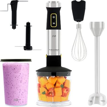 Блендер ForceBlend F2 5в1, 1500 Вт, XL ніж, 600 мл, нержавійка, для дитячого харчування