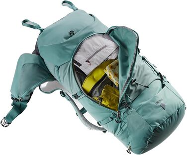 Жіночий туристичний рюкзак Deuter Aircontact Core 45+10 л нефрит-графіт