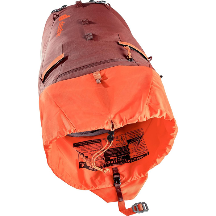 Альпіністський рюкзак Deuter Guide 24 л, червоно-помаранчевий
