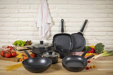 Млинцева пательня KUHN RIKON Easy Induction, алюмінієва, антипригарна, для індукції, 25 см, чорна