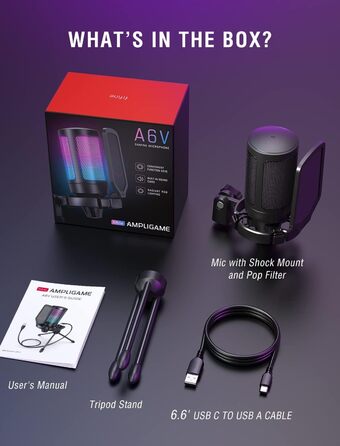 Ігровий USB-мікрофон FIFINE для ПК, стрімінгу, подкастів, з підставкою та кнопкою вимкнення звуку, сумісний з PS4, PS5, Mac