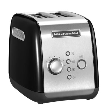 Тостер KitchenAid 5KMT221EER на 2 тости, чорний - професійний тостер для дому