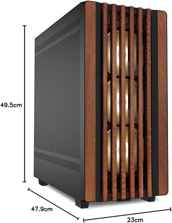 Корпус для ПК Sharkoon Rebel C70M RGB ATX з підсвіткою