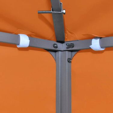 Тент для павільйону vidaXL 3x3 м, 310 г/м², запасний дах, помаранчевий
