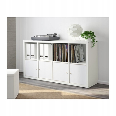 Стелаж Ikea Kallax 77x147x39 см, білий
