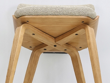 Стілець Mebel-Partner, тканина, бежевий, 1 шт.