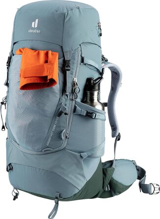 Жіночий трекінговий рюкзак Deuter Aircontact Core 45+10 SL, 45+10 л, shale-ivy, модель 2024