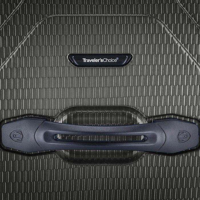 Валіза Trunk Traveler's Choice Maxporter II, 30'', жорсткий корпус із полікарбонату, на спінінгових колесах, сіра