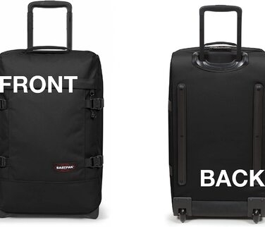 Валіза Eastpak TRANVERZ S 42 л, чорна, 51x32,5x23 см, універсальний розмір