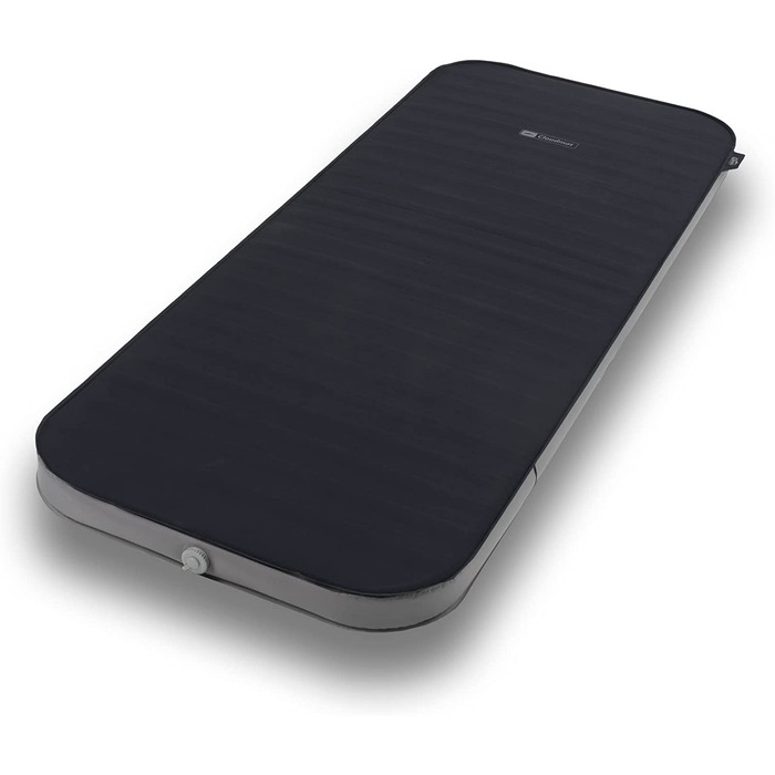 Qeedo Cloudmat Double L самонадувний люкс матрац 205x120x7,5 см для кемпінгу, ізолон, темно-синій