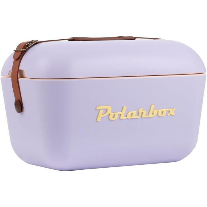 Термобокс Polarbox 12 л для пікніка, пляжу, кемпінгу, зберігання льоду, фіолетово-жовтий, Classic