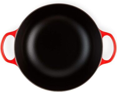 Каструля Le Creuset Signature La Marmite з чавуну 26 см, 4,1 л, для всіх типів плит та індукції, червона