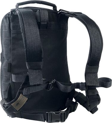 Медичний тактичний рюкзак Tasmanian Tiger TT Medic Assault Pack MK II S, порожній, для надзвичайних ситуацій, подорожей, медиків, туризму, велоспорту, чорний