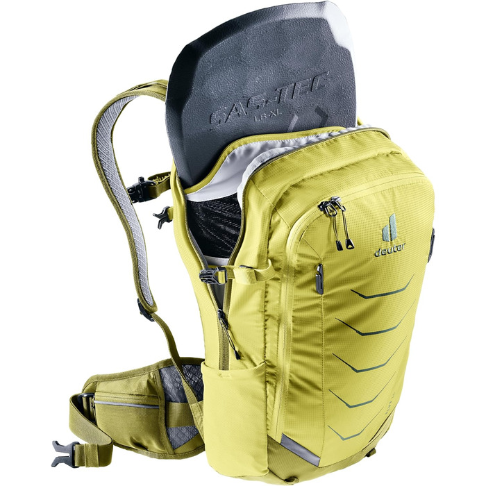 Велорюкзак з протектором Deuter Flyt 14, 14 л, Sprout-cactus