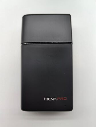 Електробритва HIENA PRO для чоловіків, бездротова, Zero Gap, акумуляторна, дорожній набір, чорне-золото