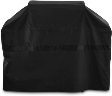 BURNHARD захисний чохол для гриля Fat FRED 156x129x92,5 см, універсальний водонепроникний чохол для барбекю, зимостійкий, з міцного матеріалу, UV-захист