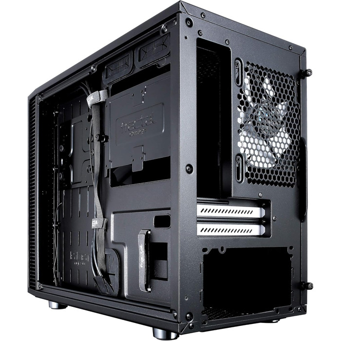 Корпус Fractal Design Define Nano S Black Window для ігрового ПК, міні-тауер з боковим вікном, чорний