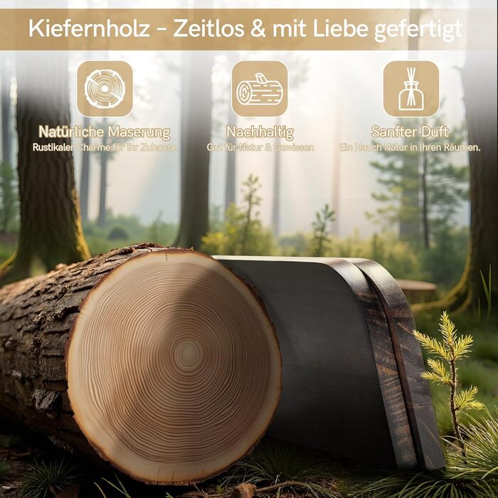 Настінна полиця Afuly Wandregal Holz Vintage, 4-х рівнева, коричнева – підвісна полиця з масиву дерева для ванної, кухні, вітальні