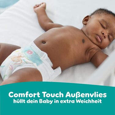Підгузки Pampers Baby-Dry розмір 4 (9-14 кг), на липучках, 204 шт, велика упаковка