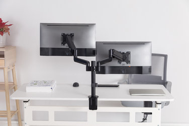 Настільне кріплення для двох моніторів OfficePro MA722B Black