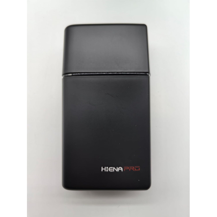 Електробритва HIENA PRO для чоловіків, бездротова, Zero Gap, акумуляторна, дорожній набір, чорне-золото